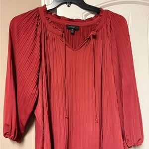 Investments Women's Pleated Blouse